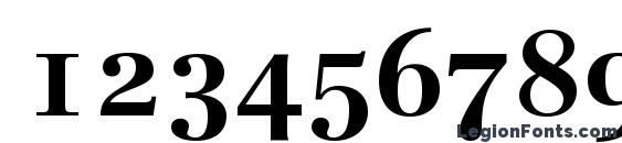 Century Reprise OldStyle SSi Bold Font, Number Fonts