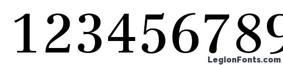 Century Reprise SSi Font, Number Fonts