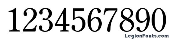 Century Retrospective SSi Font, Number Fonts