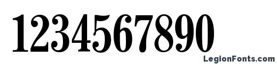 Century Schoolbook Bold Condensed BT Font, Number Fonts