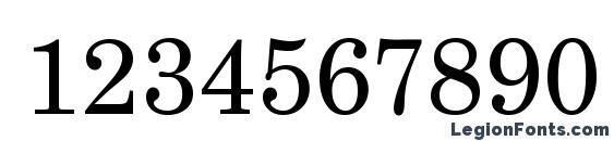 Century Schoolbook Regular Font, Number Fonts
