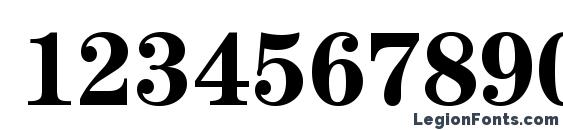 CenturyNova Bold Font, Number Fonts