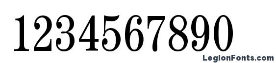 CenturyNova Cd Book Font, Number Fonts