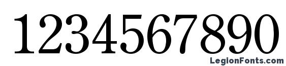 CenturyOld Font, Number Fonts