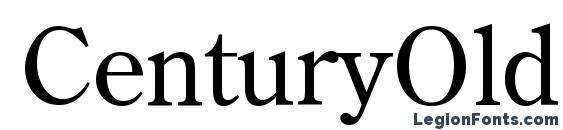 шрифт CenturyOld, бесплатный шрифт CenturyOld, предварительный просмотр шрифта CenturyOld