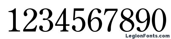 CenturyOldStyleStd Regular Font, Number Fonts