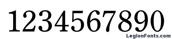 CenturyOldStyTEE Font, Number Fonts