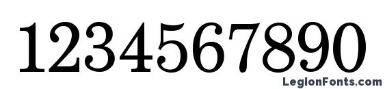 CenturySchoolbook Regular Font, Number Fonts