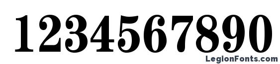 CenturyStd BoldCondensed Font, Number Fonts