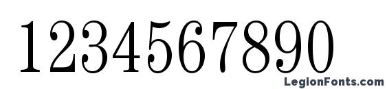 CenturyStd LightCondensed Font, Number Fonts