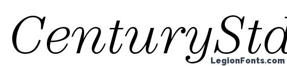CenturyStd LightItalic Font