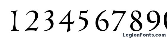Centus Regular Font, Number Fonts