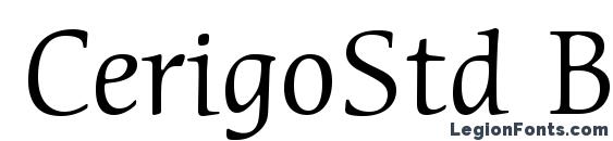 CerigoStd Book Font