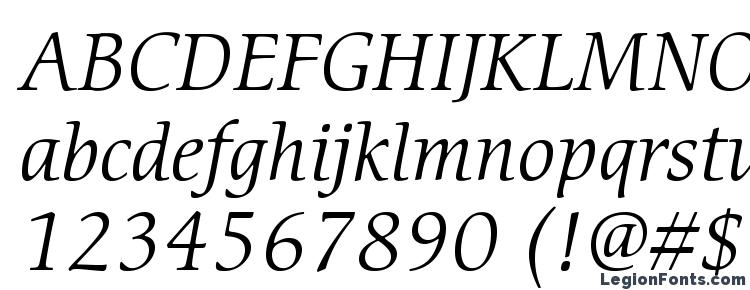 глифы шрифта CerigoStd BookItalic, символы шрифта CerigoStd BookItalic, символьная карта шрифта CerigoStd BookItalic, предварительный просмотр шрифта CerigoStd BookItalic, алфавит шрифта CerigoStd BookItalic, шрифт CerigoStd BookItalic