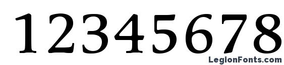 CerigoStd Medium Font, Number Fonts