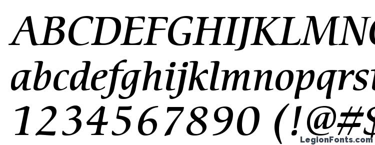 глифы шрифта CerigoStd MediumItalic, символы шрифта CerigoStd MediumItalic, символьная карта шрифта CerigoStd MediumItalic, предварительный просмотр шрифта CerigoStd MediumItalic, алфавит шрифта CerigoStd MediumItalic, шрифт CerigoStd MediumItalic