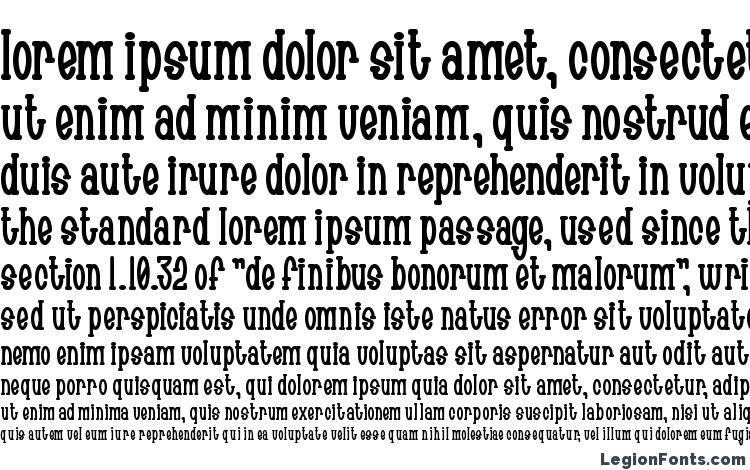 specimens Chachie font, sample Chachie font, an example of writing Chachie font, review Chachie font, preview Chachie font, Chachie font