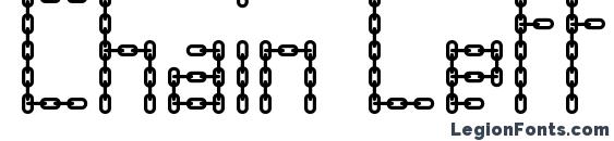 Chain Letter font, free Chain Letter font, preview Chain Letter font