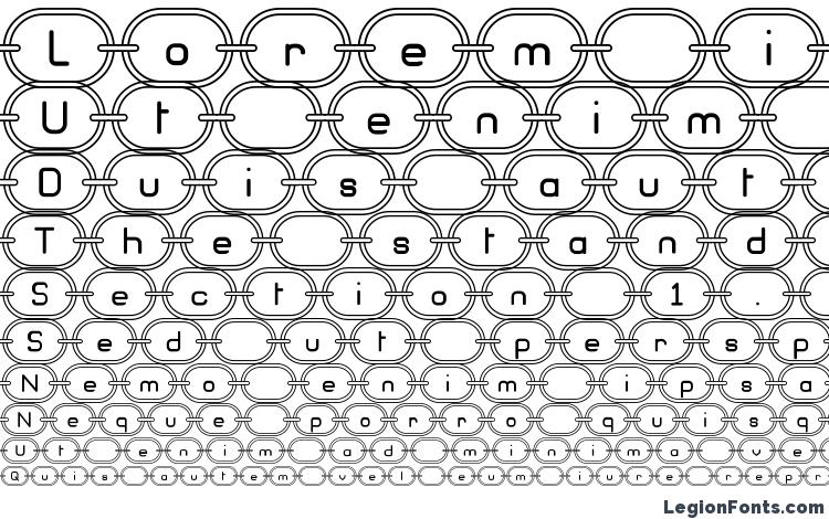 specimens Chainz G98 font, sample Chainz G98 font, an example of writing Chainz G98 font, review Chainz G98 font, preview Chainz G98 font, Chainz G98 font