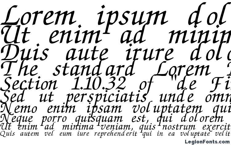 specimens Chancery font, sample Chancery font, an example of writing Chancery font, review Chancery font, preview Chancery font, Chancery font