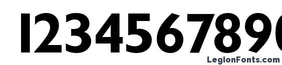 Chantilly Bold Font, Number Fonts