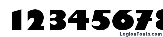 Chantilly Display Regular Font, Number Fonts