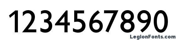 Chantilly Medium Regular Font, Number Fonts