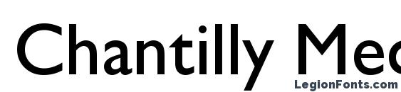 Chantilly Medium Regular font, free Chantilly Medium Regular font, preview Chantilly Medium Regular font