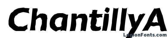ChantillyAntique BoldItalic font, free ChantillyAntique BoldItalic font, preview ChantillyAntique BoldItalic font