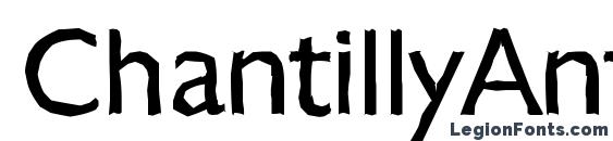 ChantillyAntique Regular Font