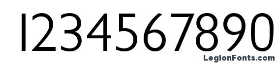 ChantillyLH Regular Font, Number Fonts