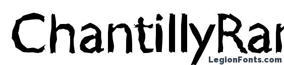 ChantillyRandom Regular font, free ChantillyRandom Regular font, preview ChantillyRandom Regular font