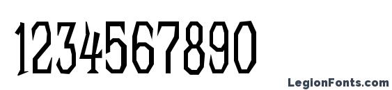 Chaos theorie Font, Number Fonts