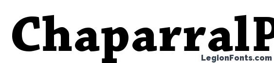 ChaparralPro BoldCapt font, free ChaparralPro BoldCapt font, preview ChaparralPro BoldCapt font