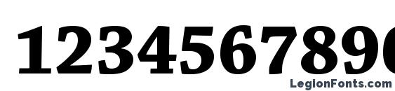 ChaparralPro BoldSubh Font, Number Fonts