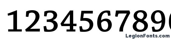 ChaparralPro SemiboldCapt Font, Number Fonts