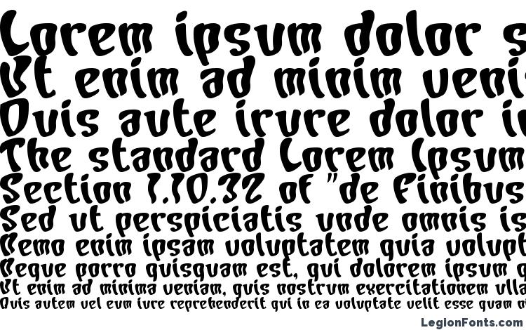 specimens Character Bold font, sample Character Bold font, an example of writing Character Bold font, review Character Bold font, preview Character Bold font, Character Bold font