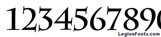 CharlemagneC Font, Number Fonts