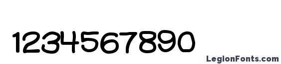 Charles Atlas Font, Number Fonts