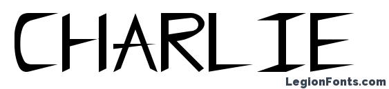 шрифт CHARLIE Regular, бесплатный шрифт CHARLIE Regular, предварительный просмотр шрифта CHARLIE Regular