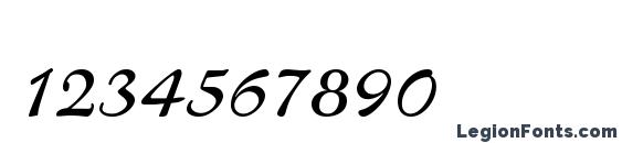 Charme LT Font, Number Fonts
