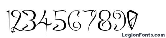 Charming Font Font, Number Fonts