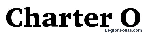 Charter OS ITC TT Black Font