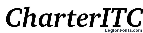CharterITC Bold Italic Font