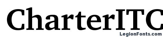 Шрифт CharterITC Bold