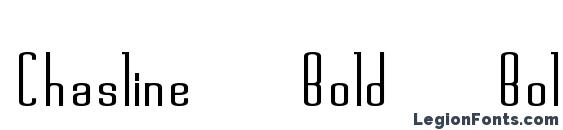 Chasline Bold Bold font, free Chasline Bold Bold font, preview Chasline Bold Bold font