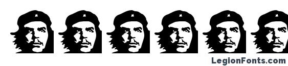 CHE LIVES! Font, Number Fonts