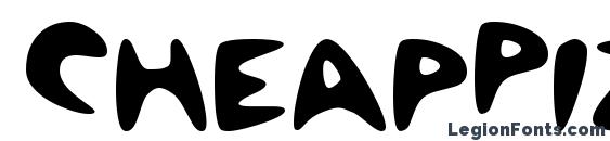 CheapPizza Heavy font, free CheapPizza Heavy font, preview CheapPizza Heavy font
