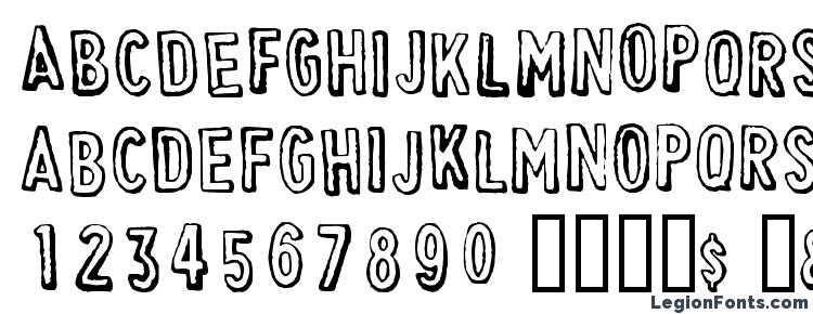 glyphs Cheapskate Outline font, сharacters Cheapskate Outline font, symbols Cheapskate Outline font, character map Cheapskate Outline font, preview Cheapskate Outline font, abc Cheapskate Outline font, Cheapskate Outline font