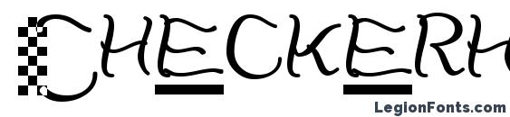 Checkerhat Font
